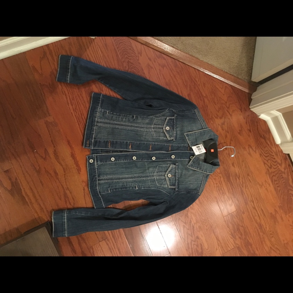 Denim Guess Jacket XL Fits a 10/12